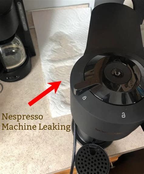 nespresso machine leaking coffee from bottom|How to Fix a Leaking Nespresso Machine: 7 Causes。